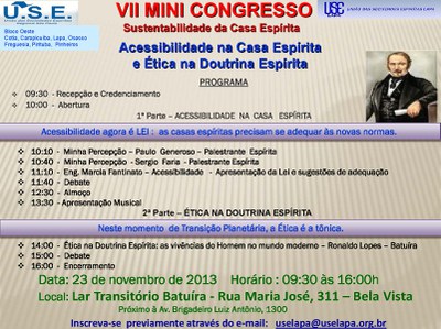 Cartaz Mini Congresso